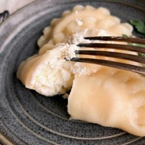 Вареники домашние с творогом